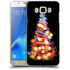 Husa Samsung Galaxy J5 2016 J510 Silicon Gel Tpu Model Christmas Tree Lights foto