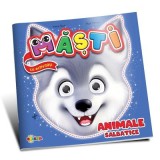 Masti cu activitati. Animale salbatice