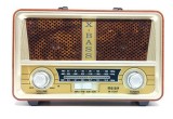 Radio retro BT USB FM ACCU 3 benzi si Telecomanda