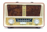 Radio retro BT USB FM ACCU 3 benzi si Telecomanda