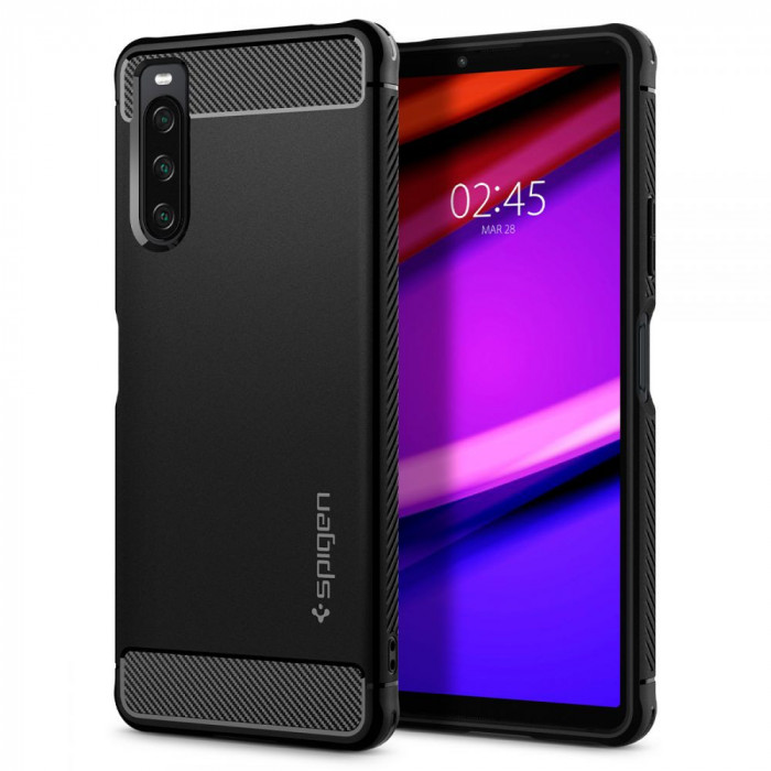 Husa Spigen Armor Sony Xperia 10 IV Negru