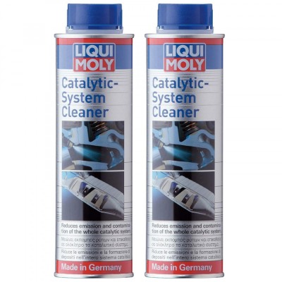 Pachet 2 x Aditiv benzina Liqui Moly curatire catalizator 300 ml foto
