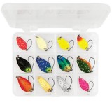 Set lingurite cu ac, 12 buc/set, 1.2 g / 2 g / 2.5 g, Baracuda