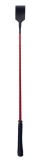 Cumpara ieftin Cravasa Din Piele, Negru + Rosu, 66 cm