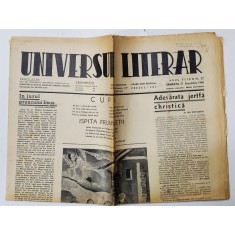 UNIVERSUL LITERAR , SAPTAMANAL , ANUL XLIX , NR. 52 , SAMBATA , 21 DECEMBRIE , 1940