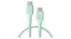Cablu Greencell PowerStream USB-C 0.3m 100W &Icirc;ncărcare Rapidă PD Verde