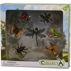 Set 7 figurine insecte Collecta