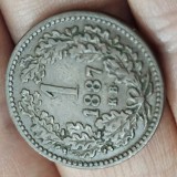 Ungaria 1 KRAJCZAR 1887 KB , detalii
