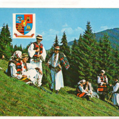 CPIB 16005 CARTE POSTALA - CHIPURI SI PORT POPULAR DIN MARAMURES