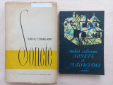 MIHAI CODREANU - SONETE ( 1957, TIRAJ MIC ) + SONETE SI AFORISME ( 1982 )