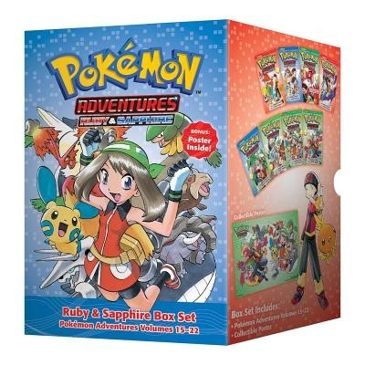 Pokemon Adventures Ruby &amp;amp; Sapphire Box Set: Includes Volumes 15-22 foto