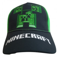 Sapca Minecraft Creeper Inside , Ajustabila , ORIGINAL, Mojang, 8 ani +