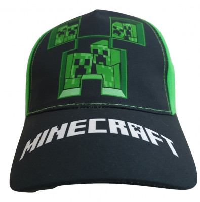 Sapca Minecraft Creeper Inside , Ajustabila , ORIGINAL, Mojang, 8 ani + foto