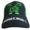 Sapca Minecraft Creeper Inside , Ajustabila , ORIGINAL, Mojang, 8 ani +