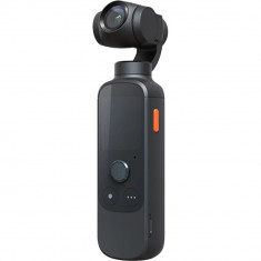 Camera Video De Buzunar Pentru Vlogging Morange M1 Pro Gimbal, 4K 60fps, 12MP, Ecran AMOLED 1.4&amp;quot;, 3 Axe, Smart tracking, Negru foto