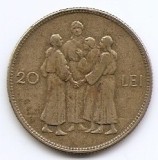 Romania 20 lei 1930 Londra - Mihai I (Hora) Alama, 27 mm, KM-50 (2)