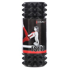 Cilindru masaj HMS FS140 33 cm, Negru FitLine Training