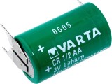 Bat.V.CR1/2AA-PCB 3V 950mAh litiu 3pini 2+