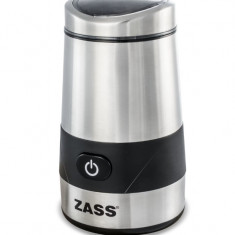 Rasinta de cafea Zass ZCG 07, 200W, 60g, Inox - RESIGILAT