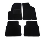 Set covorase auto mocheta velur Hyundai Santa Fe (Cm) 04.2006-06.2009, Santa Fe (Cm) 06.2009-08.2012, negru, 5 locuri