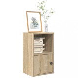 VidaXL Bibliotecă, stejar sonoma, 31x24x52 cm, lemn prelucrat 860321