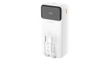 Dudao K15MAX 30000mAh PD 22.5W Powerbank cu cabluri &icirc;ncorporate - Alb