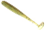Shad Reins Aji Adder 3.8cm, culoare Green Pumpkin Chart Melon 12 buc/plic