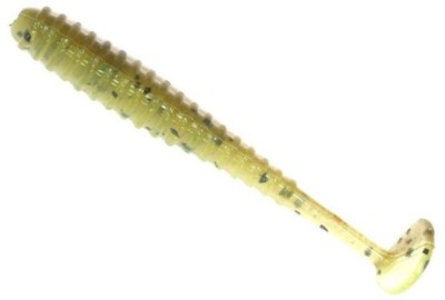 Shad Reins Aji Adder 3.8cm, culoare Green Pumpkin Chart Melon 12 buc/plic foto