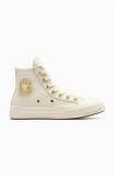 Converse tenisi Chuck 70 culoarea alb, A12555C