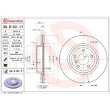 Set disc frana BMW Z4 Roadster (E89) 02.09-08.16, Spate, 324X20mm, ventilat, BREMBO