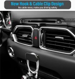 Suport Auto Magnetic Premium pentru Tabletă &ndash; Reglabil, 8 Magneți Neodim, Fixare Stabilă