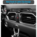 Suport Auto Magnetic Premium pentru Tabletă &ndash; Reglabil, 8 Magneți Neodim, Fixare Stabilă
