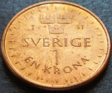 Cumpara ieftin Moneda 1 COROANA - SUEDIA, anul 2016 *cod 4921 A, Europa