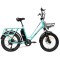 Fat ebike electrica tauro azul 20&quot; cu frenos de disco