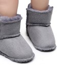 Cizmulite gri imblanite - Season (Marime Disponibila: 3-6 luni (Marimea 18, Superbaby