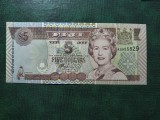 FIJI 5 DOLARI 2002 UNC