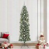 Copac Artificial Slăb de Crăciun Verde 240 cm PVC