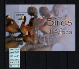 Timbre Burundi, 2004 | Păsări africane - Animale | Coliţă - MNH | aph, Fauna, Nestampilat