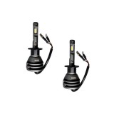 Bec cu LED H3 4800 lumen 6000k 12/24V Cod: EV12-H3 Automotive TrustedCars, Oem