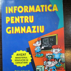 Informatica pentru gimnaziu-Emanuela Cerchez, Marinel Serban