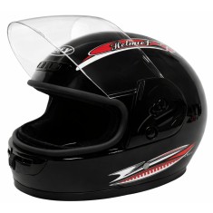 Casca scuter Full Face marime universala , neomologata (neagra)