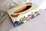 Cutie lemn pt servetele de hartie 48433