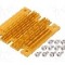 Radiator extrudat, aluminiu, 61mm x 58mm, auriu, Advanced Thermal Solutions - ATS-1103-C1-R0