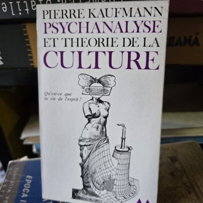 Psychanalyse et theorie de la culture - Pierre Kaufmann foto