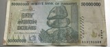 BNKSTR1 (Serie rara 888)Zimbabwe - 50000000 Dollars (Bancnotă, Chiremba Balancing Rocks), Ediția HARARE 2008