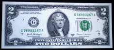 106 USA SUA 2X2 DOLLARS 2017 SERII CONSECUTIVE SR. 267-268 AUNC/UNC foto