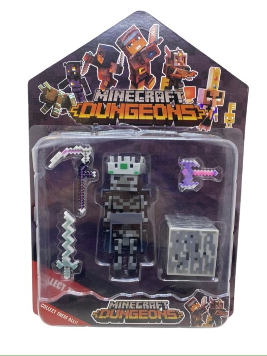 Figurine gen minecraft Dungeons diverse modele