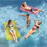 Saltea gonflabila cu perna integrata, 173x89 cm, 3 camere de aer, CMCLASS
