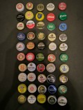 N57 Lot 50 bucati diferite capace de bere si suc, pentru colectie sau proiecte