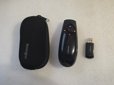 Presenter Profesional Kensington Expert - Laser Roșu &amp; Control Cursor (Joystick)